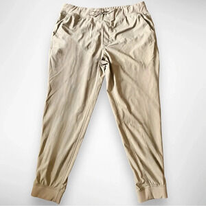 ALFANI Men's Regular Fit Performance Tech Beige Joggers‎ XL | EUC